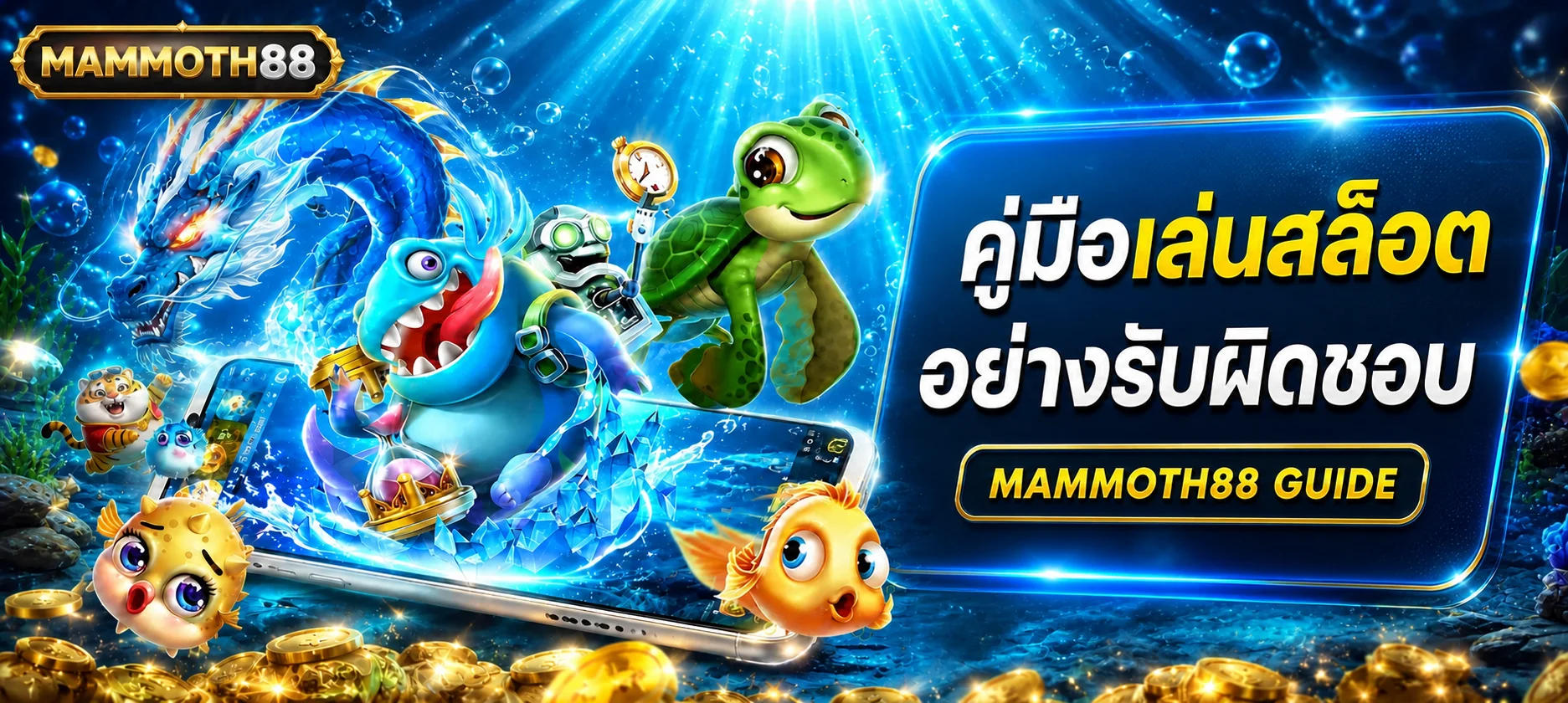 MAMMOTH88 คู่มือเกมสล็อตและเล่นอย่างรับผิดชอบ
